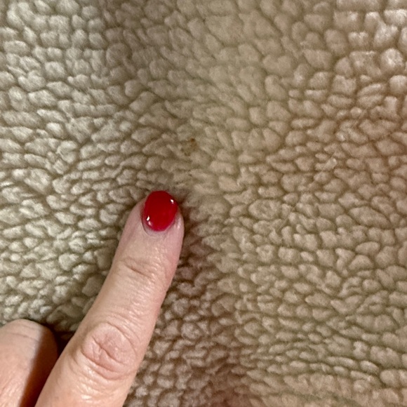 Retro High Pile Patagonia Cream Fleece Vest - Picture 3 of 5